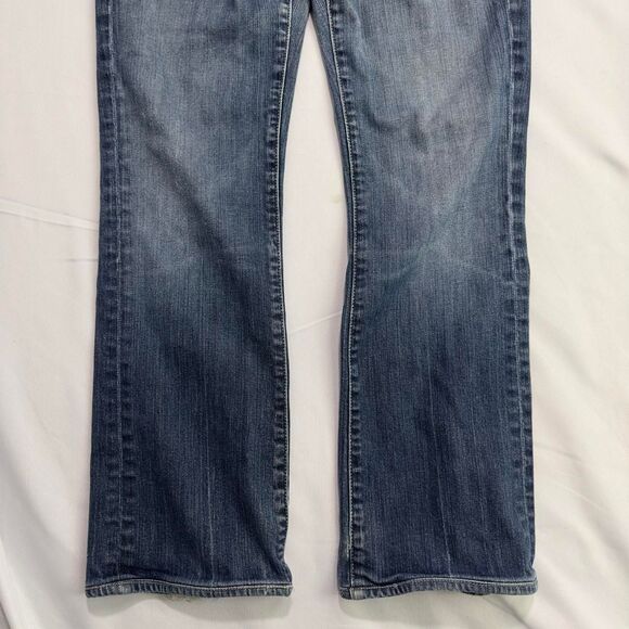 7 For All Mankind Bootcut Jeans Men’s 32x32 Blue Denim Designer Vintage - Picture 4 of 5